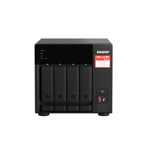 Servidor NAS QNAP de 4 bahías tipo torre 4-core 2.2GHz 8GB RAM | TS-473A-8G