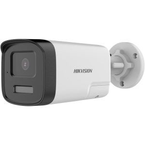 Cámara tipo bala fija con audio bidireccional de 2 MP